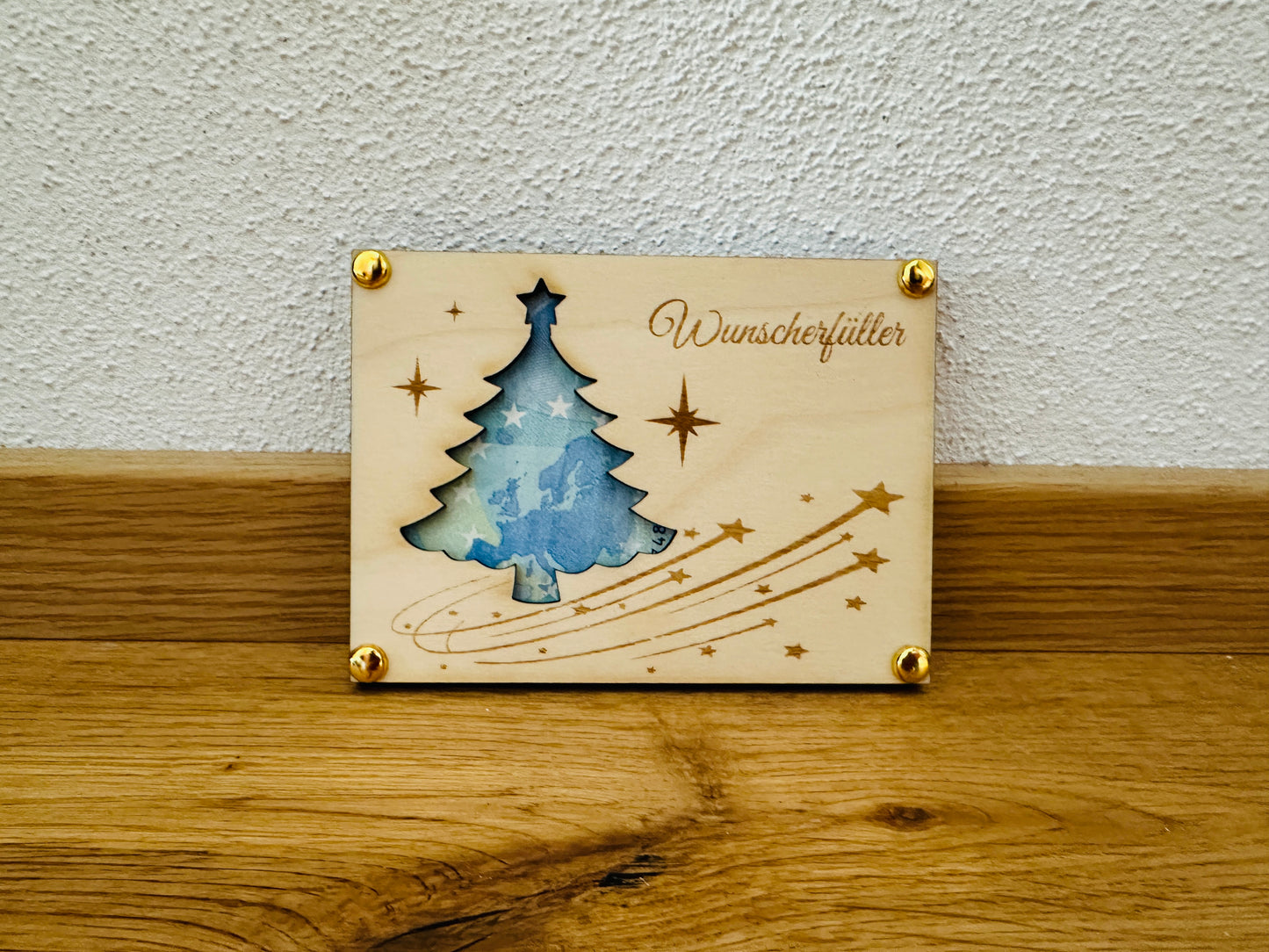 Geldgeschenk Verpackung „Wunscherfüller“