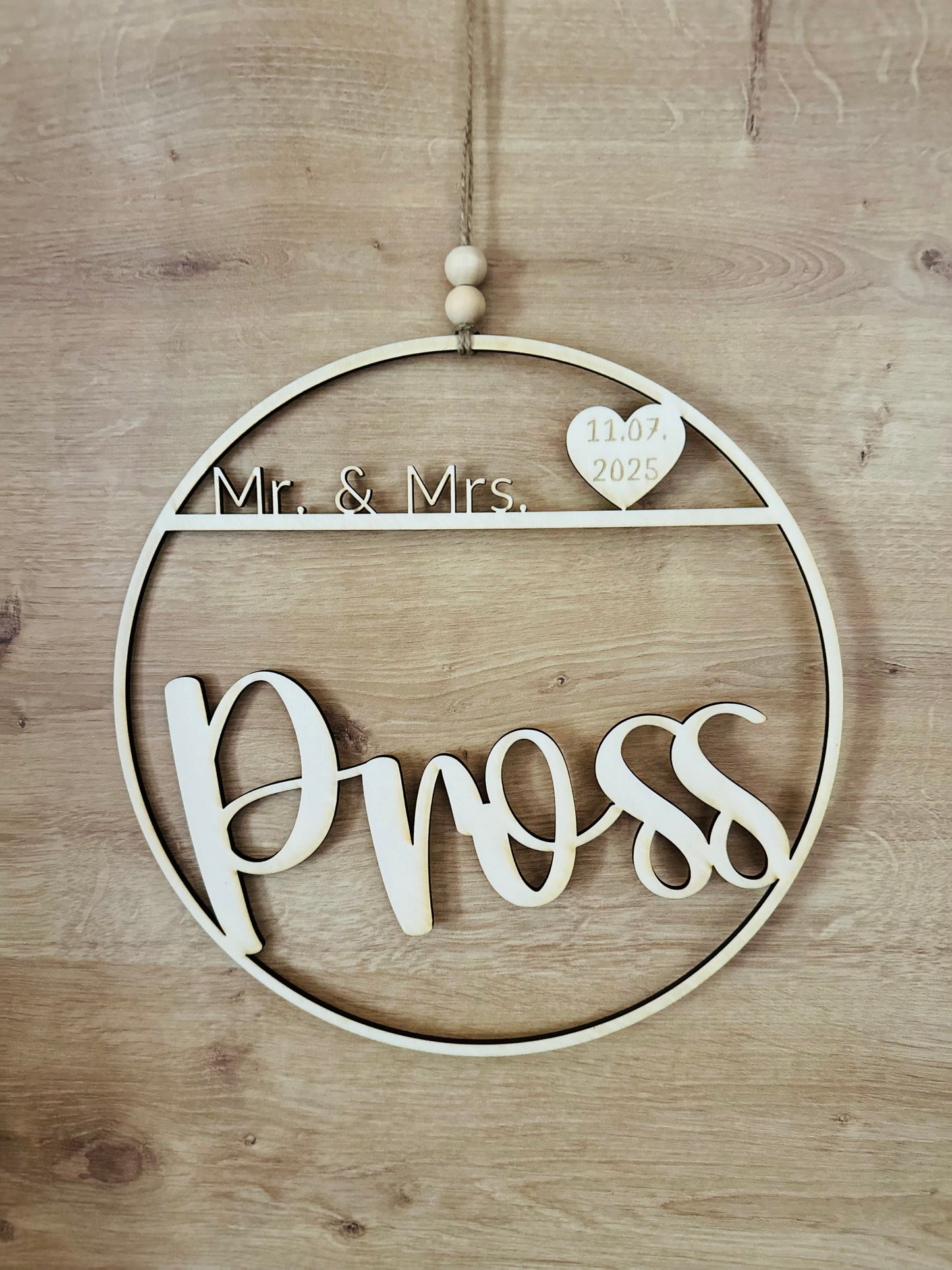 Türkranz „Mr & Mrs“