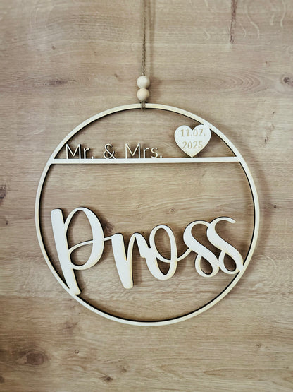 Türkranz „Mr & Mrs“