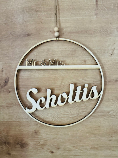 Türkranz „Mr & Mrs“