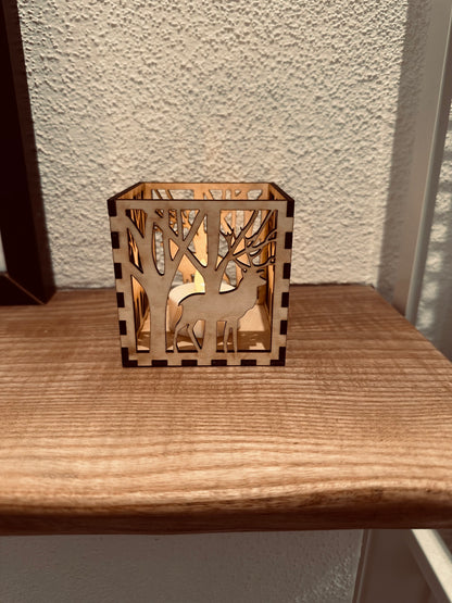 Kerzenhalter Hirsch